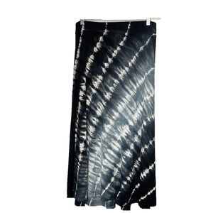 INC international concepts maxi tie dye skirt, XL